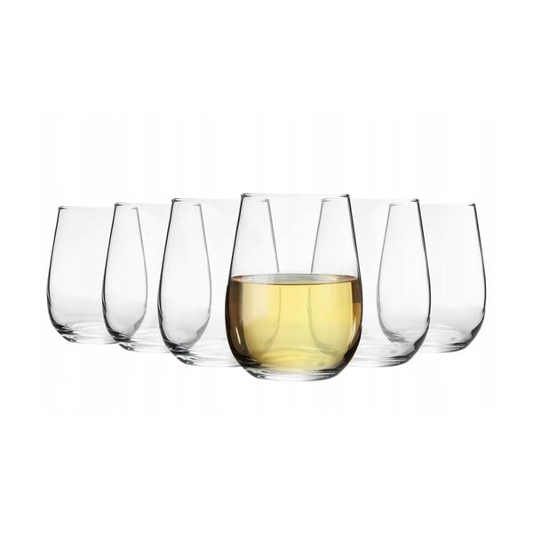 Kozarci v kompletu 6 ks 350 ml Amber – Hermia