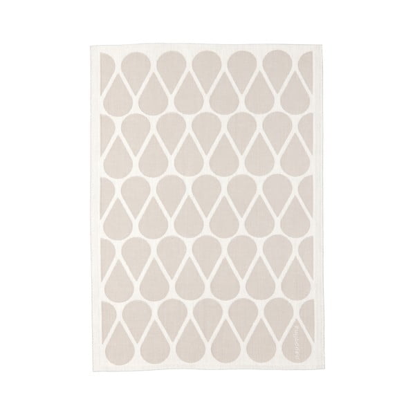 Kuhinjska krpa iz mešanice lana 46x66 cm Otis Mud – Pappelina