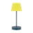 Rumena/modra LED zatemnitvena namizna svetilka (višina 33,5 cm) Oscar – Remember