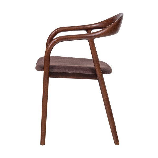 Rjav jedilni stol z nasloni za roke iz masivne bukve Bran – WOOOD-image-3