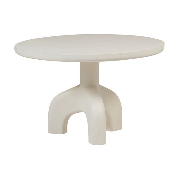 Plastična okrogla vrtna miza ø 120 cm Luno – WOOOD