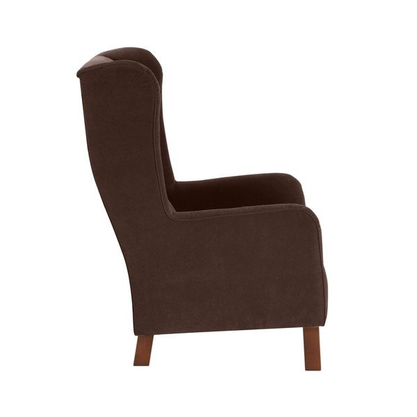 Rjav fotelj Max Winzer Bruno Velor-image-2