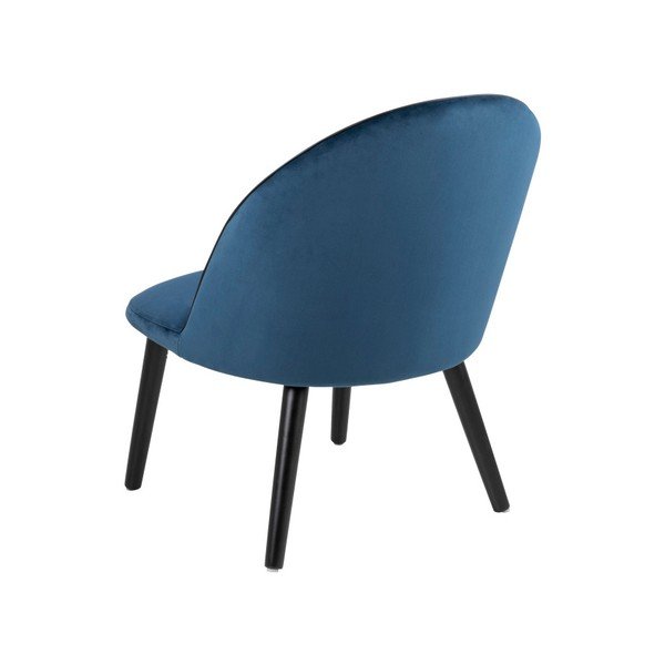 Modro oblazinjen stol Actona Manley-image-1