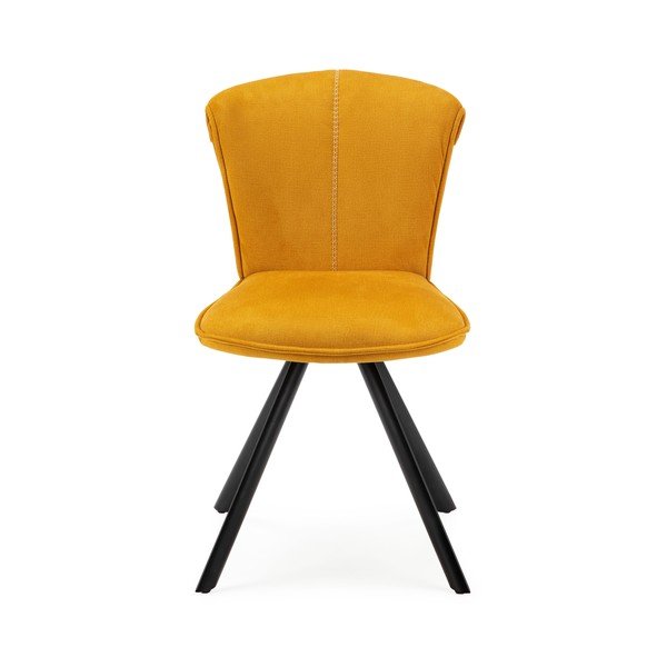 Rumeni jedilni stoli v kompletu 2 ks Simbra – Marckeric-image-2