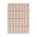 Kremno bela/svetlo rjava preproga 120x170 cm Ember – Universal