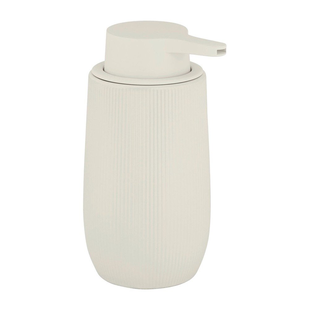 Kremno bel plastičen dozirnik za milo 400 ml Fablo