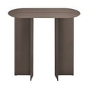 Rjava jeklena stranska mizica 35x80 cm Oru – Blomus