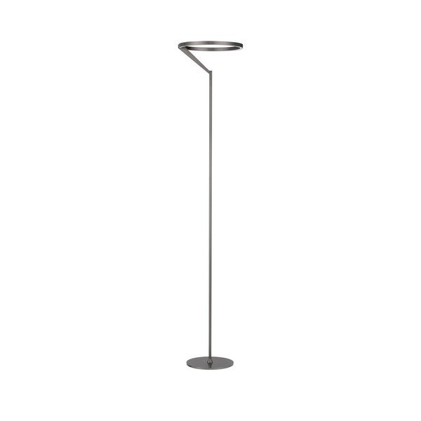 Aluminijasta LED zatemnitvena stoječa svetilka v srebrni barvi (višina 168 cm) Tilia – Nova Luce
