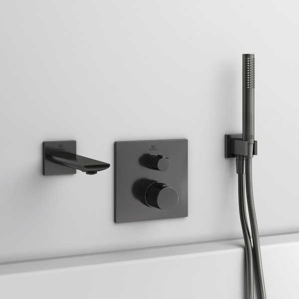 Antracitno siva kovinska tuš ročka IdealRain – Ideal Standard-image-1