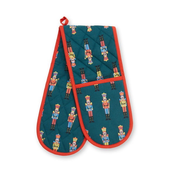 Dvojna kuhinjska rokavica z božičnim motivom Nutcracker – Catherine Lansfield