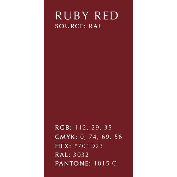 Rdeča LED viseča svetilka s kovinskim senčnikom ø 43 cm Asteria Medium – UMAGE-image-3