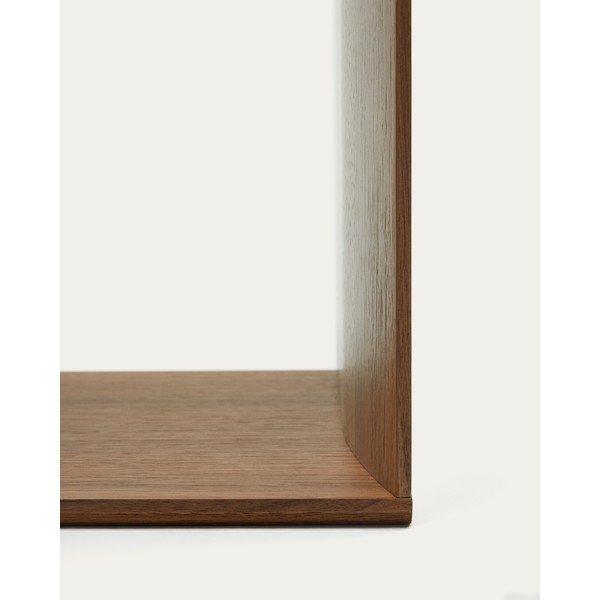 Rjav sistem modularnih polic 4 ks v orehovem dekorju 168x76 cm Litto – Kave Home-image-4