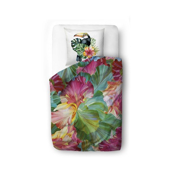 Enojna posteljnina iz bombažnega satena 140x200 cm Vibrant Colours – Butter Kings