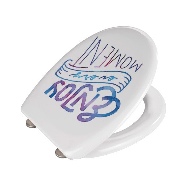 Straniščni sedež z enostavnim zapiranjem Wenko Enjoy, 45 x 38 cm-image-2