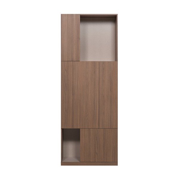 Modularna omara v temni naravni barvi 80x215 cm Build – WOOOD-image-3