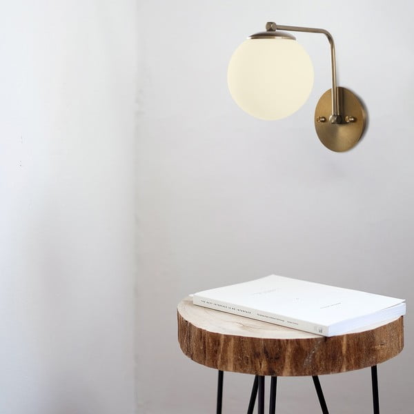 Stenska svetilka v zlati barvi ø 15 cm Daisy – Opviq lights-image-1