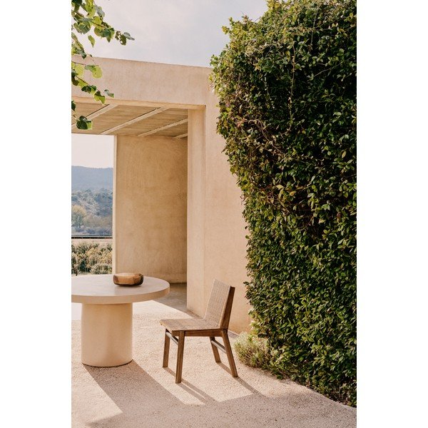 Vrtni stol iz masivnega lesa v naravni barvi Itani – Kave Home-image-4