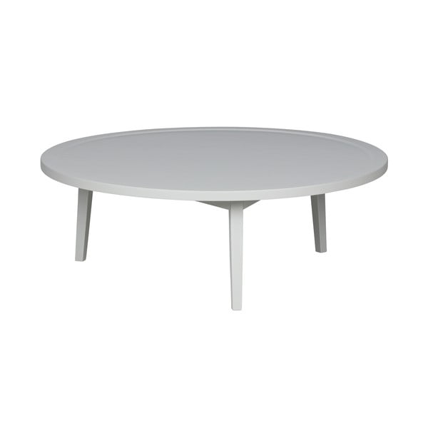 Kavna mizica iz sivega akacijevega lesa vtwonen Sprokkeltafel, ⌀ 100 cm