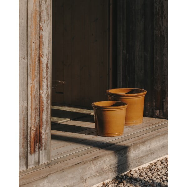 Cvetlični lonci v kompletu iz terakote 2 ks ø 47 cm Presili – Kave Home-image-1