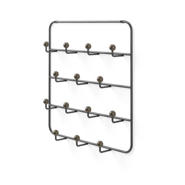 Črn kovinski obešalnik za vrata 36 cm Estique - Umbra-image-4