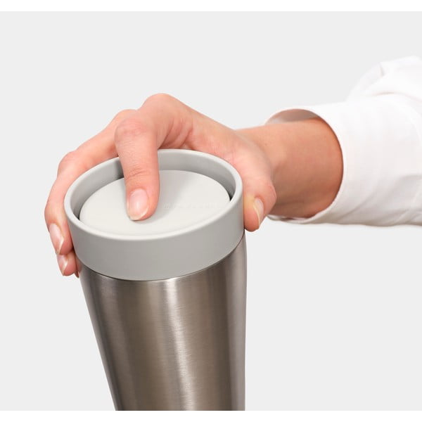 Svetlo siv termo lonček 200 ml Make & Take – Brabantia-image-1