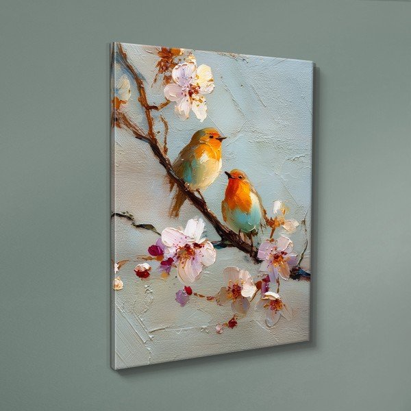 Tiskana slika z okvirjem 60x80 cm Robins – Styler-image-3