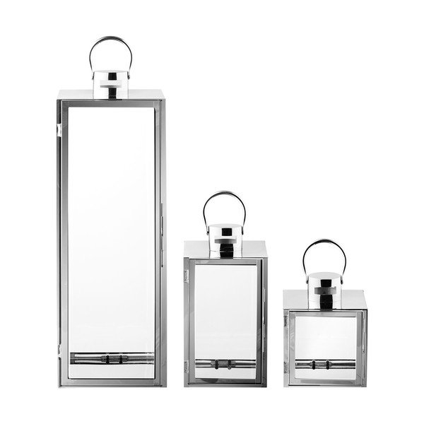 Steklene lanterne v kompletu 3 ks (višina 60 cm) Pota – House Nordic-image-2