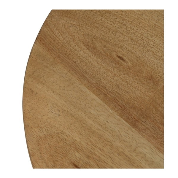 Okrogla stranska mizica iz masivnega manga ø 40 cm Mao – Ixia-image-3