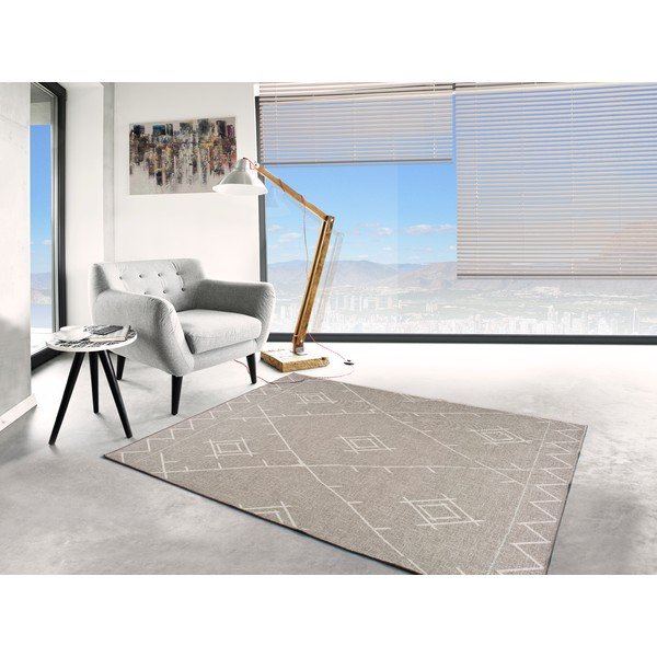 Siva preproga Universal Lino Line, 80 x 150 cm-image-2