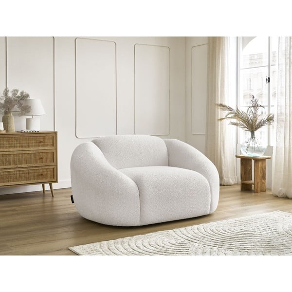 Bel fotelj iz tkanine bouclé Tina – Bobochic Paris-image-4