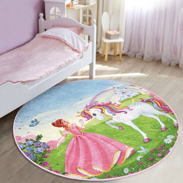 Otroška preproga ø 80 cm Comfort – Mila Home-image-1