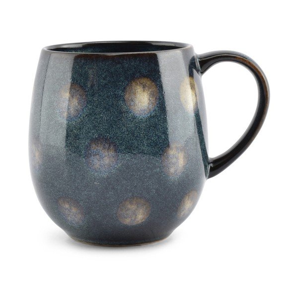 Modra skodelica iz kamenine 430 ml Muggies – Salt&Pepper