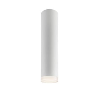 Bela stropna svetilka s steklenim senčnikom - LAMKUR