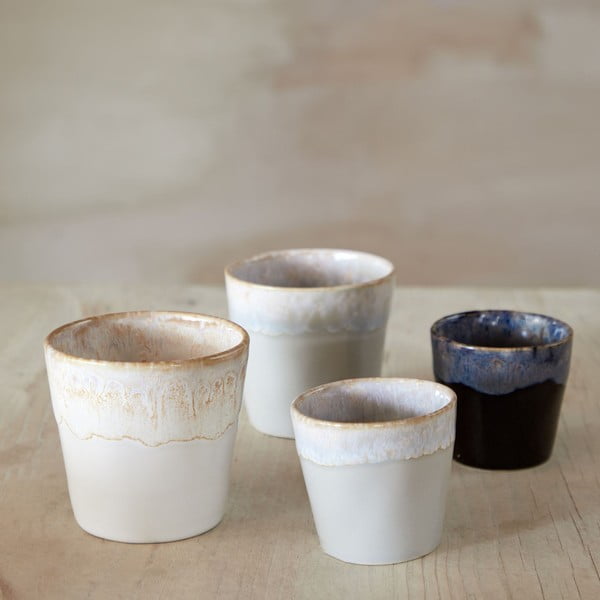 Skodelica za espresso Costa Nova iz bež in bele keramike, 90 ml-image-1