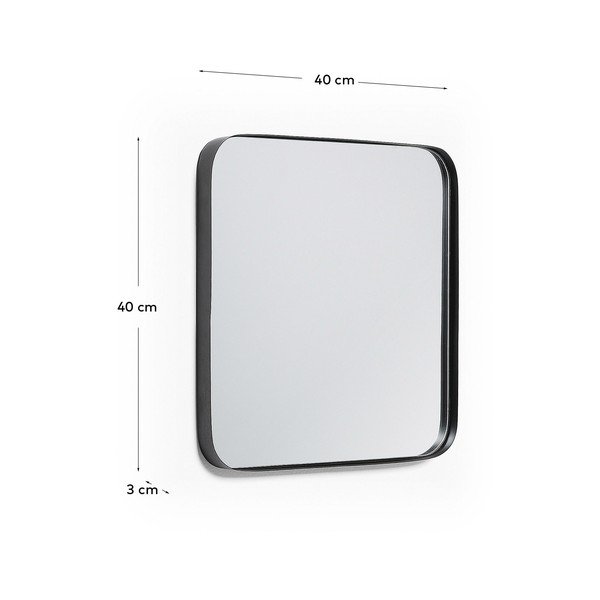 Stensko ogledalo 40x40 cm Marco – Kave Home-image-3