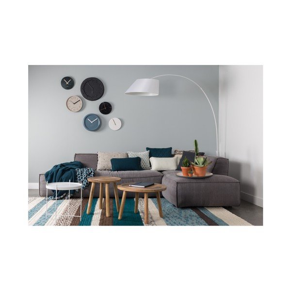 Zelena marmorna stenska ura Zuiver Marble Time-image-3