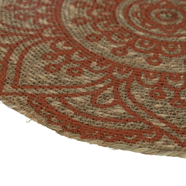 Pogrinjek iz vodne hijacinte ø 38 cm Mandala – Ixia-image-1