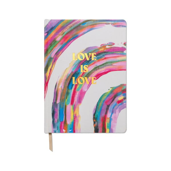 A4 nedatiran dnevnik 200 strani Love is Love – DesignWorks Ink