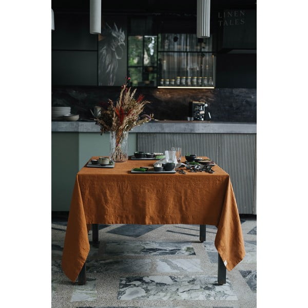 Lanen namizni prt 140x300 cm – Linen Tales-image-3