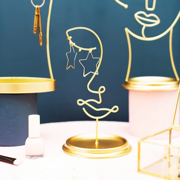 Stojalo za nakit v zlati barvi Sass & Belle Leila-image-1