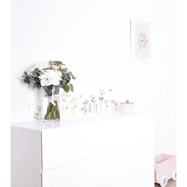 Nalepke 30x42 cm Flowers Stems – Lilipinso-image-2