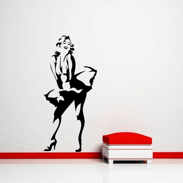 Nalepka Marylin Monroe