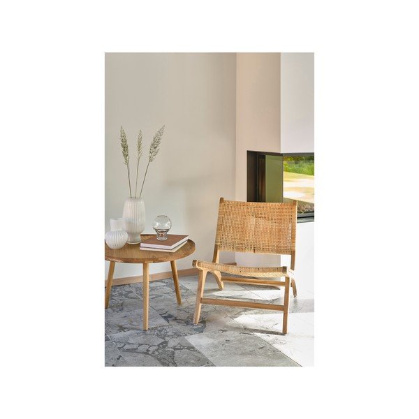 Bela steklena vaza (višina 31,5 cm) Cuneo – Villa Collection-image-3