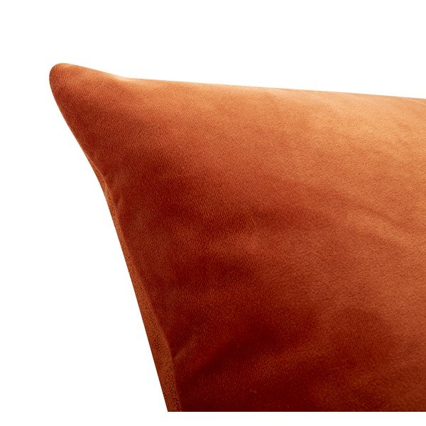 Oranžna okrasna blazina Hübsch Vela, 60 x 40 cm-image-3