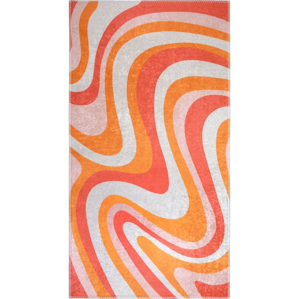 Oranžna pralna preproga 80x150 cm Colors of Joy