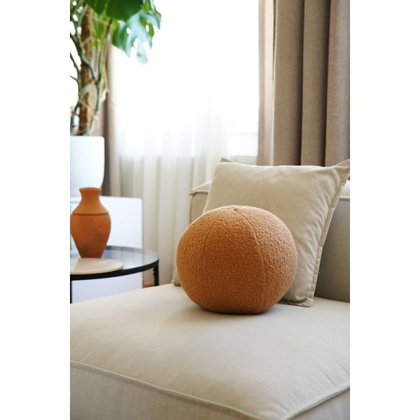 Okrasna blazina iz tkanine bouclé ø 20 cm Top – Mioli Decor-image-2