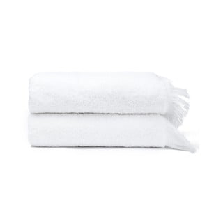 2-delni komplet belih brisač iz 100 % bombaža Bonami Selection, 50 x 90 cm