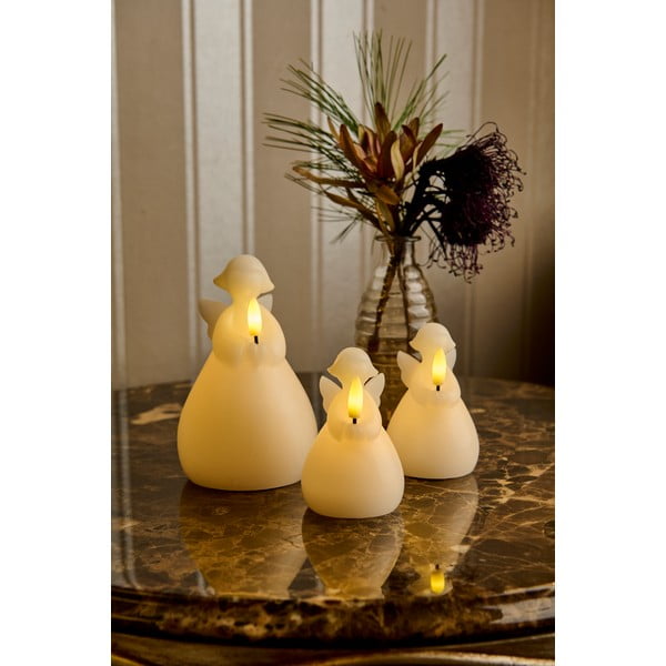 Bela svetlobna dekoracija ø 9,5 cm Lucia – Sirius-image-2