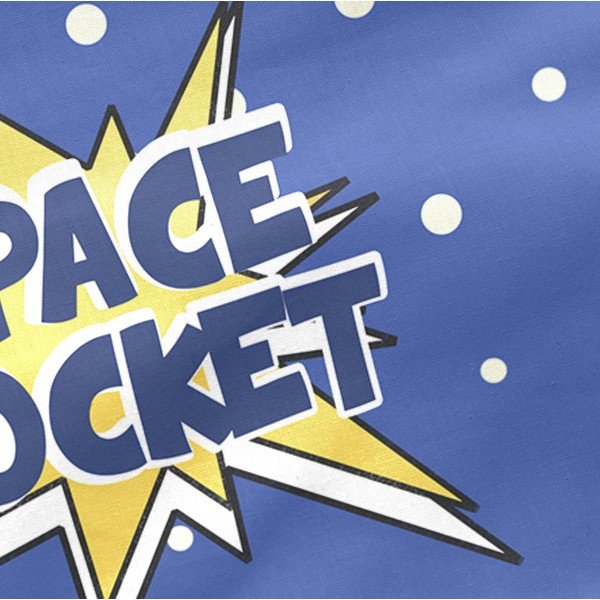 Bombažna zaščitna blazina posteljico Mr. Fox Space Rocket, 210 x 40 cm-image-2
