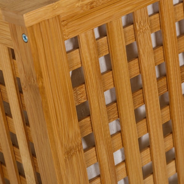 Koš za perilo iz bambusa 60 l - Casa Selección-image-1